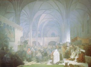 Jan Hus Preaching at the Bethlehem Chapel